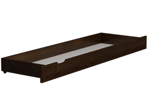 Szuflada pod łóżko sosnowa 198cm orzech - Inne meble do sypialni - miniaturka - grafika 1