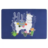 Obrusy i serwetki - Podkładka LAMA 43,5 x 28,5 cm niebieski - miniaturka - grafika 1