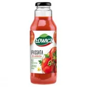 Koncentraty warzywne, przeciery - Łowicz Passata Classica Przecier pomidorowy 550 g - miniaturka - grafika 1
