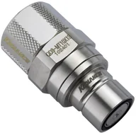 Chłodzenie wodne - Chłodzenie wodne Koolance QD3 szybkozłączka prosta męski na 13/10mm - no-spill, srebrny QD3-MT10X13 - miniaturka - grafika 1