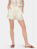 Spodenki damskie - JDY Szorty materiałowe Eva 15351501 Biały Loose Fit - miniaturka - grafika 1