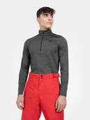 Pozostała odzież narciarska - Bielizna męska termoaktywna (GÓRA) 4F 4FAW23UBRUM036-23M Szary - miniaturka - grafika 1