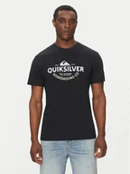 Koszulki męskie - Quiksilver T-Shirt EQYZT08064 Czarny Regular Fit - miniaturka - grafika 1