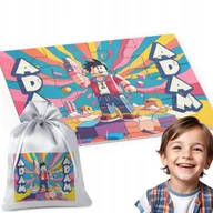 Puzzle - PUZZLE IMIĘ 12 el. ROBLOX PREZENT NA ŚWIĘTA DLA DZIECKA DO PRZEDSZKOLA - miniaturka - grafika 1