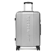 Walizki - Walizka średnia Reebok CEOWB-RBK-WAL-003-07-CCC-M Srebrny - miniaturka - grafika 1