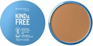 Pudry do twarzy - Rimmel Kind &Free pressed powder - puder do twarzy 40 Tan - miniaturka - grafika 1