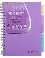 Zeszyty szkolne - Kołobrulion A4 Coolpack Pastel fiolet - PATIO - miniaturka - grafika 1