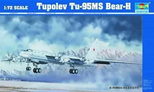 Trumpeter TRUMPETER Tupolev TU-95 MS Baer-H 01601 - Kolekcjonerskie modele pojazdów - miniaturka - grafika 3