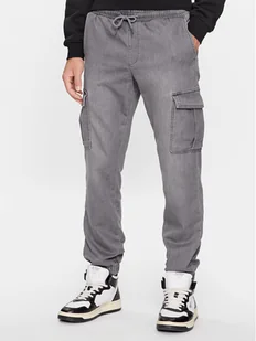 Only & Sons Spodnie materiałowe 22027402 Szary Regular Fit - Spodnie męskie - miniaturka - grafika 1