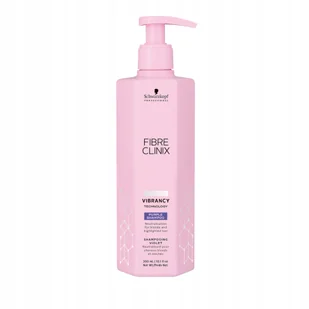 Schwarzkopf Fibre Clinix Vibrancy Purple Shampoo - Szampon Fioletowy Neutralizujący 300ml - Szampony do włosów - miniaturka - grafika 1