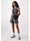 Spodenki damskie - Champion Szorty dresowe w kolorze antracytowym - miniaturka - grafika 1