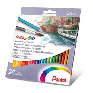 Pentel KREDKI AKWARELOWE W 24 KOLORACH zakupy dla domu i biura! CB9-24 - Przybory szkolne - miniaturka - grafika 2