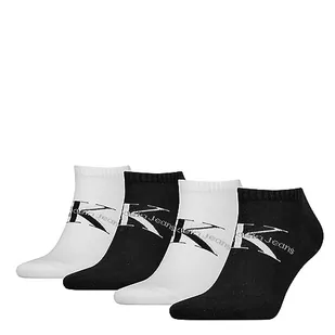 Calvin Klein Męskie sneakersy, czarne/białe, jeden rozmiar (4 sztuki), czarny/biały, rozmiar uniwersalny - Sneakersy męskie - miniaturka - grafika 1