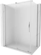 Kabiny prysznicowe - Mexen Velar kabina prysznicowa rozsuwana 140x85 cm, szron, chrom - 871-140-085-31-01 - miniaturka - grafika 1