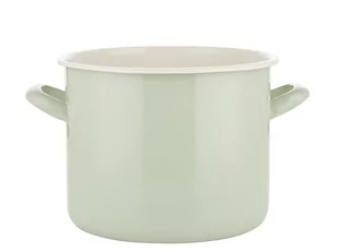 Fl1 GARNEK EMALIOWANY PROSTY GŁADKI FORTE B/P JASNY ZIELONY 20CM 5L 000-GAR-1501/20JZ - Garnki - miniaturka - grafika 1