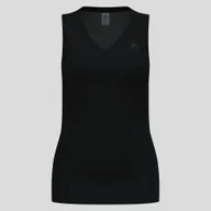 Koszulki sportowe damskie - Koszulka sportowa damska Odlo BL TOP v-neck singlet ACTIVE F-DRY LIGHT - miniaturka - grafika 1