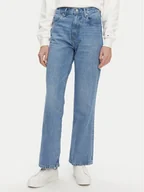 Spodnie damskie - Tommy Hilfiger Jeansy WW0WW45922 Niebieski Relaxed Fit - miniaturka - grafika 1