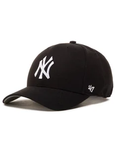 New York 47 Brand Czapka z daszkiem Yankees Cold Zone '47 B-CLZOE17WBP-BK Czarny - Czapki damskie - miniaturka - grafika 1