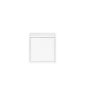 Szafki do salonu - Boxie 1-drzwiowa szafka ścienna 40x40x37 cm biała - miniaturka - grafika 1