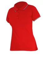 Odzież robocza - LAHTI PRO Koszulka polo damska 190g/m2, czerwona, "s", ce, lahti - miniaturka - grafika 1