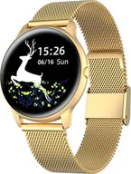 Smartwatch - Gino Rossi SW015-5 Złoty - miniaturka - grafika 1