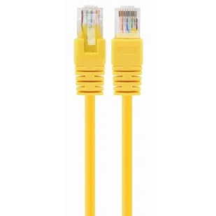 Gembird Patch cord kat.5e osłonka zalewana 3M zołty (PP12-3M/Y) - Patchcordy - miniaturka - grafika 1