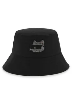 KARL LAGERFELD Kapelusz Z30397 Czarny - Czapki dla dzieci - miniaturka - grafika 1