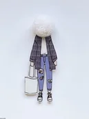 Broszki - Broszka - miniaturka - grafika 1