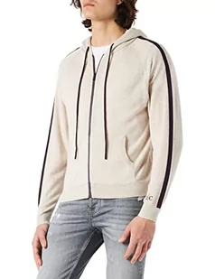 A|C Sport Męska bluza z kapturem Perfromance, beżowa, mała - Bluzy męskie - miniaturka - grafika 1
