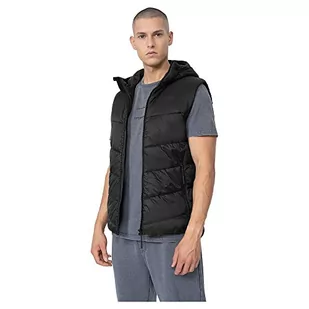 Kurtka męska 4F Down, DEEP BLACK, XXL - Kurtki męskie - miniaturka - grafika 1