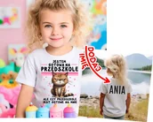 Koszulki dla dziewczynek - Koszulka dla dziewczynki do przedszkola z imieniem - JESTEM GOTOWA NA PRZEDSZKOLE - miniaturka - grafika 1