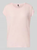 Koszulki i topy damskie - T-shirt w kroju relaxed fit z mieszanki lyocellu Model 'AVA' - miniaturka - grafika 1