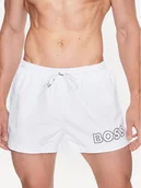 Kąpielówki męskie - Boss Szorty kąpielowe 50469280 Biały - miniaturka - grafika 1