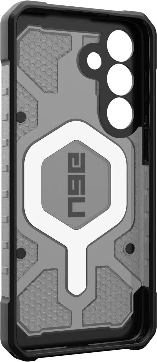 UAG Pathfinder Clear Magnet - obudowa ochronna do Samsung Galaxy S25 FE z wbudowanym modułem magnetycznym ash/black