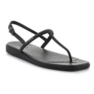Sandały damskie - Buty do chodzenia damskie Crocs Miami Thong Flip - miniaturka - grafika 1
