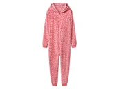 Odzież sportowa dziecięca - esmara® Kombinezon pluszowy dziecięcy (Różowy, 134/140) - miniaturka - grafika 1