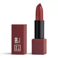 Szminki - 3ina 3INA Makeup  Vegan  Cruelty Free  The Lipstick 280  błyszczące wino  szminka 5 h  błyszczyk brokatowy  szminka do ust o wysokiej pigmentacji  matowy intensywny kolor  kremowy zapach wanilii - miniaturka - grafika 1