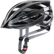 Kaski rowerowe - UVEX Air Wing Kask rowerowy Dzieci, szary/czarny 56-60cm 2022 Kaski dla dzieci S4144262417 - miniaturka - grafika 1