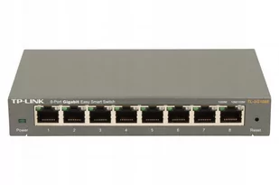 Tp-Link Przełącznik Smart Tl-Sg108E 8X1Gbe - Switche - miniaturka - grafika 1