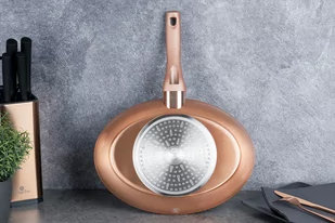 PATELNIA GRANITOWA DO RYB BERLINGER HAUS BH-7170 ROSE GOLD - Patelnie - miniaturka - grafika 4