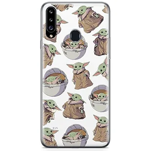 ERT GROUP etui na telefon Samsung A20S, case oryginalny i oficjalnie licencjonowany przez Star Wars, wzór Baby Yoda 028, optymalnie dopasowane, plecki z TPU - Etui i futerały do telefonów - miniaturka - grafika 1