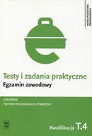 Podręczniki dla szkół zawodowych - WSiP Branża gastronomia. Egzamin zawodowy. Technik technologii żywności/cukiernik. Testy i zadania praktyczne. Kwalifikacja T.4. Produkcja wyrobów cukierni - miniaturka - grafika 1