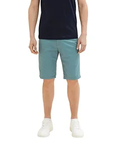 TOM TAILOR 1035037 Szorty bermudy Mężczyźni, 30105 - Deep Bluish Green, 33 - Spodenki damskie - miniaturka - grafika 1
