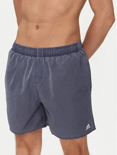 adidas Szorty kąpielowe Washed Out Cix IS8060 Niebieski Regular Fit - Kąpielówki męskie - miniaturka - grafika 1