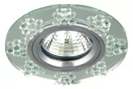 Oprawy, klosze i abażury - Candellux SS-19 Oprawa stropowa szklana przeźroczysta okrągła MR16 2250161 (SS-19 2250161) - miniaturka - grafika 1