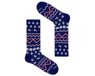Świąteczne skarpetki - Północna - Skarpetki męskie Świąteczne skarpetki - Północna - Skarpetki męskie - miniaturka - grafika 1