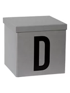Pudła i pojemniki do przechowywania - STORE IT Skrzynia "D" w kolorze szarym do przechowywania - 30 x 30 x 30 cm - miniaturka - grafika 1