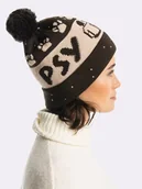 Czapki damskie - PSYTUL / czapka zimowa - miniaturka - grafika 1
