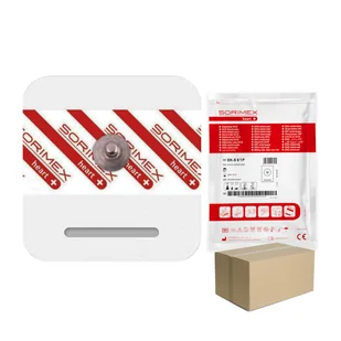 Elektrody do holtera EKG EK-S 61 PSG pianka żel stały 55mm x 53mm 50szt wielopak 30op - Meble i wyposażenie gabinetów medycznych - miniaturka - grafika 1