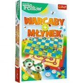 Gry planszowe - Trefl Warcaby/młynek - miniaturka - grafika 1